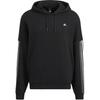 Essential Sweatshirts Men's Black Hooded Moderate HC9964