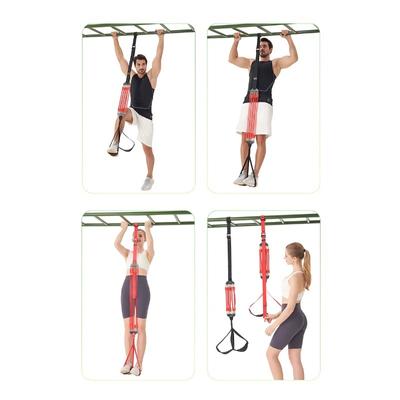 Pull-up Booster con trainer ausiliario Corda elastica Barra orizzontale Attrezzatura per l'allenamento a casa e a scuola