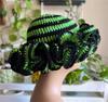 Handmade Knit Bucket Hat for Woman Weaving Ruffled Brim Bucket Hat Adult Teens Winter Cycling Fisherman Hat