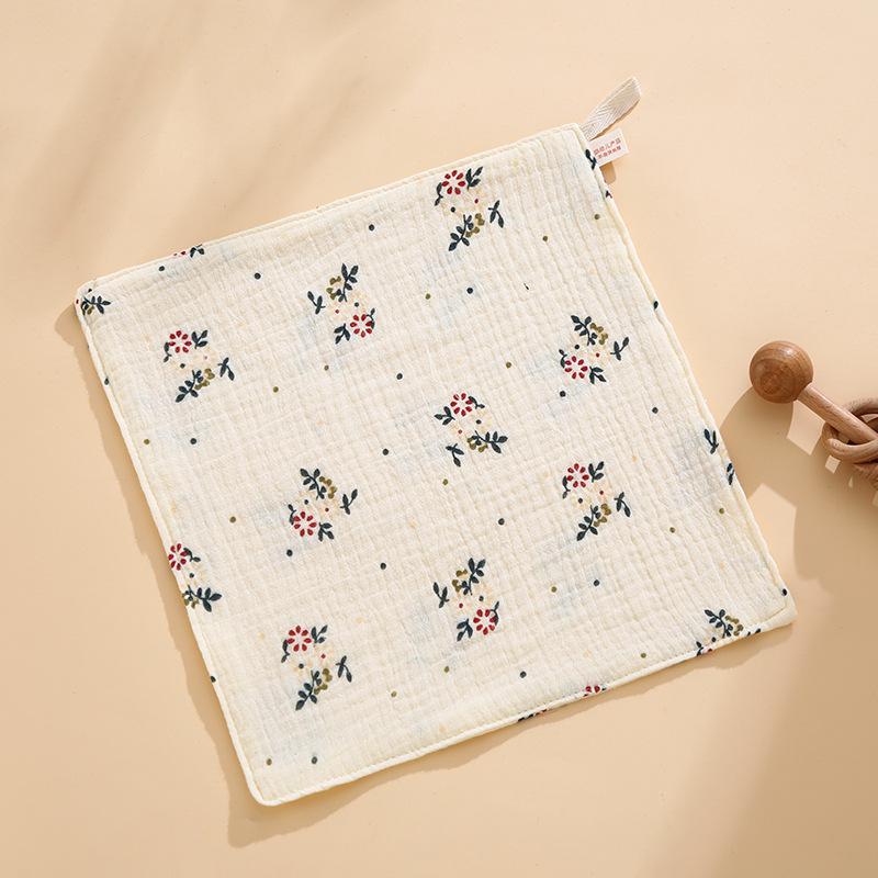 Newborn Baby Pure Cotton Gauze Washcloth - Class A Print