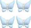 4pcs/set Butterfly Foil Balloons Spring Themed Party Decorations for Birthdays, Wedding Bridal Showers, and Baby Showers Gifts