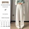 Women's High-Waist Wide-Leg Suit Pants