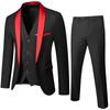 Men's Clothing Business Casual Suit Suit Male Wedding Groom Dress Slim Suit Male Suits & Blazers