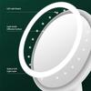 4K Silver Plated LED Makeup Mirror Touch Control Angle Friendly Design Vanity Mirror 3 Brightness Settings Adjustable