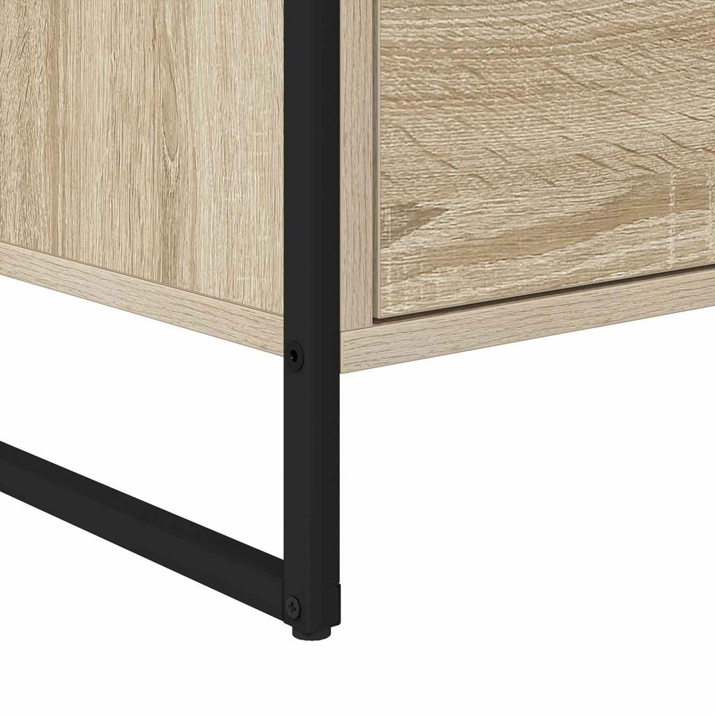 Sideboard with Drawers Sonoma 79 X 36 X 75.5 Cm Particleboard