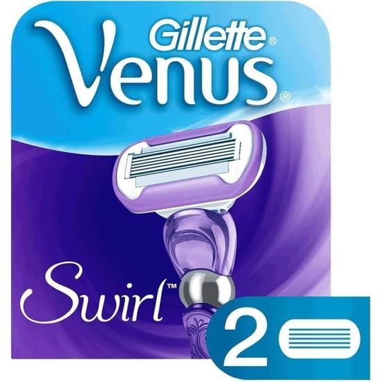 

Сменная бритва Gillette Venus Swirl для женщин, 2 шт.