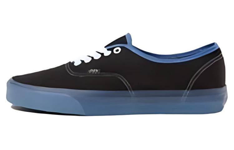 Vans Authentic Низкие Скейтбордические Кеды Унисекс Черно-Синие VN000BW5Y61 40