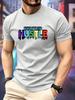 Unisexs Never Stop The Hustle TShirt Color Drip Letter Print ONeck Short Sleeve Casual Hip Hop Streetwear Graphic Tee Tops