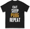 Eat Sleep Pubg Repeat Mens T Shirt Womens Tops Tees