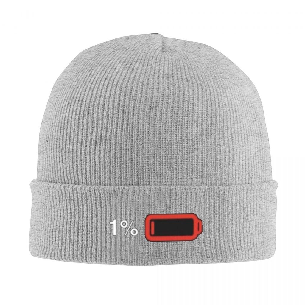 1 Batteria Batteria Scarica Cappello Caldo Lavorato a Maglia Cappello Lavorato a Maglia Invernale Cappelli Skullies Berretti Cappelli Hip Hop per Unisex