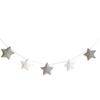 Cute Nordic 5Pcs Stars Hanging Ornaments Banner Bunting Party Kid Bed Room Decor