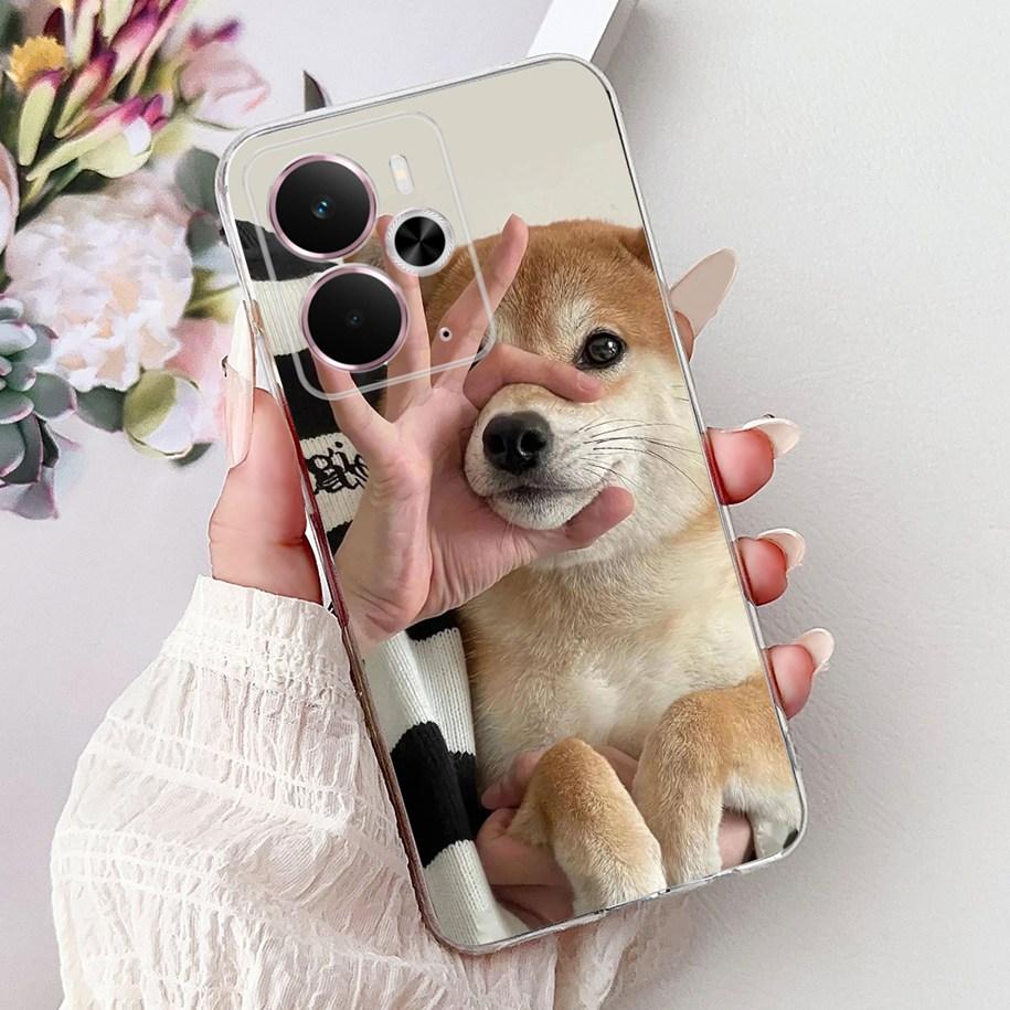 For Realme 14 5G Case Realme 14T Cover RMX5078 RMX5075 Shockproof Silicone Soft TPU Flower Bumper For Realme14 14 T Phone Shells