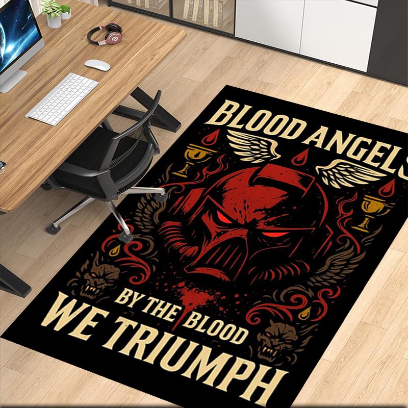 Warhammer 40k Printed Carpet, for Office Chair Living Room Bedroom Kitchen Room Decor Gifts.