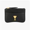 Ami Heart Logo Zipper Card Wallet Usl105 Al0036 0015