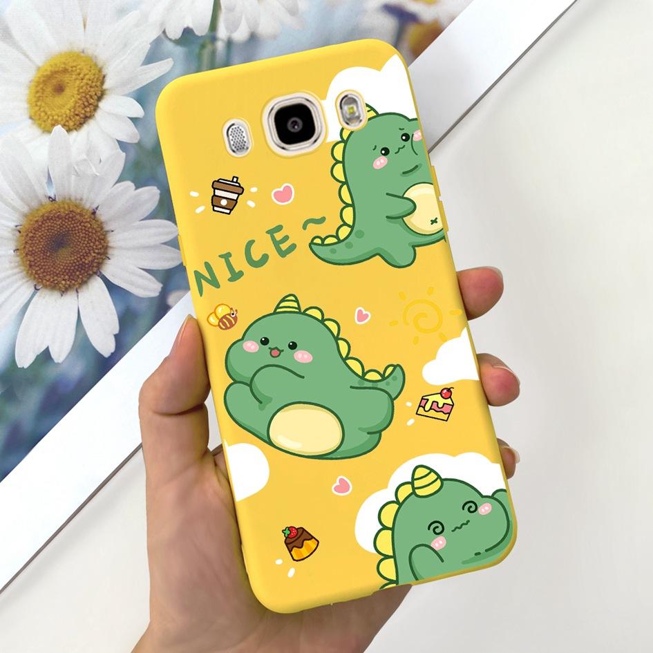 For Samsung Galaxy J7 J5 J3 2016 Case SM-J320F J510F J710F Phone Cover Cute Astronaut Silicone Bumper For Samsung J2 2016 Fundas