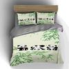 Pandas and Bamboo. Bedding Duvet Cover Sets Duvet Covers Pillowcases Gifts (1 * Duvet Cover 2 * Pillowcases, Without Duvet Insert)