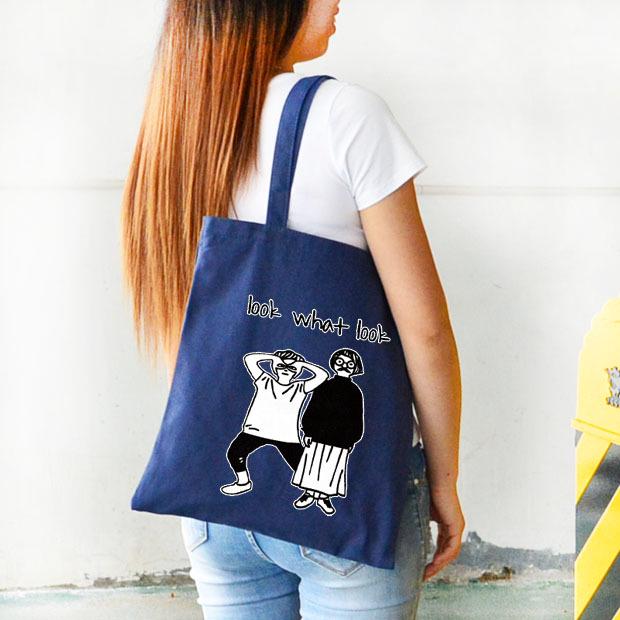 Korean Minimalist Canvas Shoulder Bag - Women's Trendy Handbag for Travel, Shopping, and School