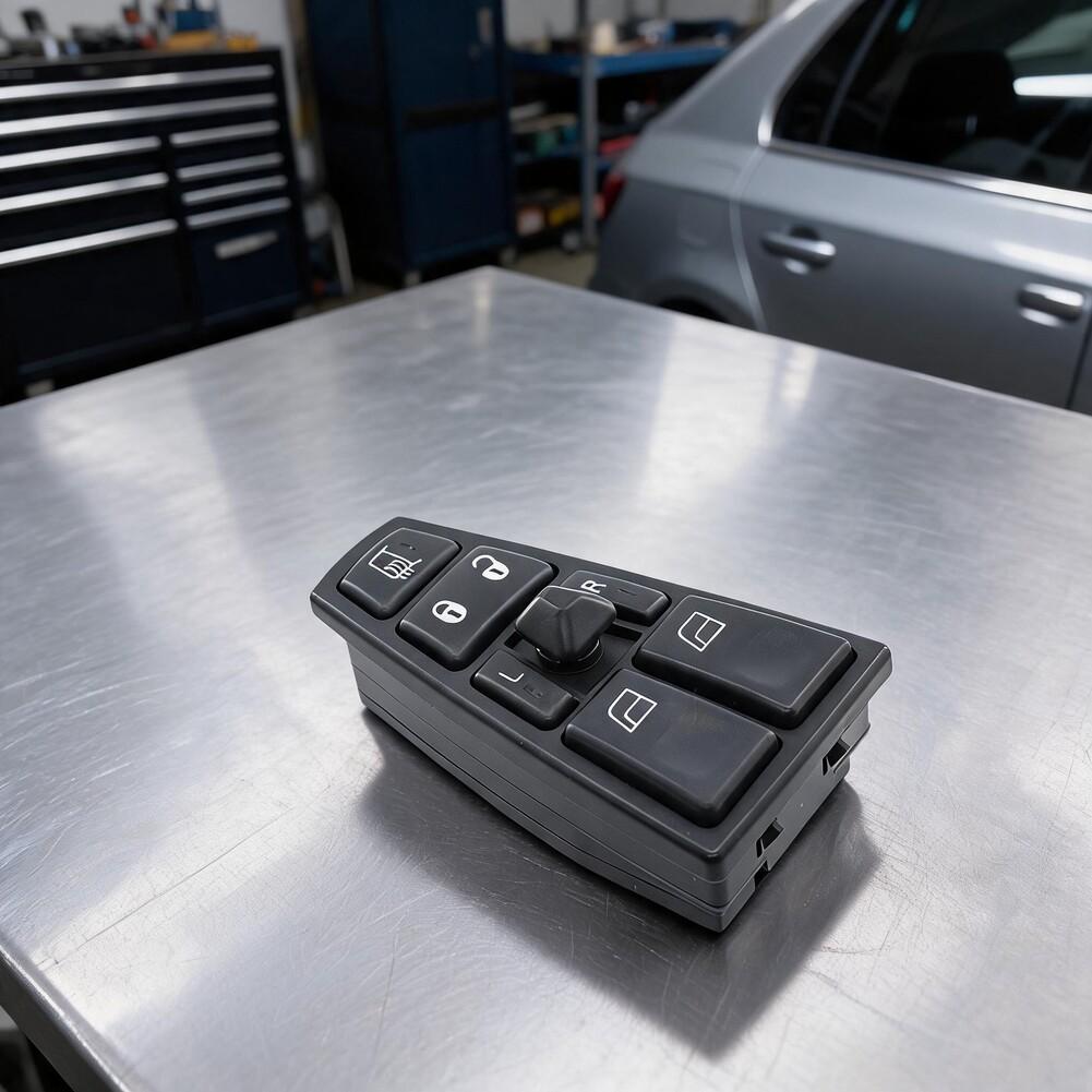 For VOLVO Truck Electric Window Switch for FH12 For FM12 FM9 FH FM VNL 2004 to 2012 ABS Plastic Black 18x8x7cm 20752918 20953592