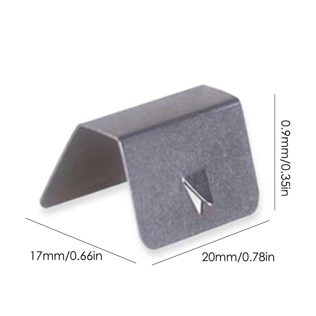 Channel Wind Rain Deflector Fitting Clips Replacements for Heko G3