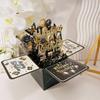 Cartoon 3D Birthday Card Flowers Theme Birthday Gift Celebration Message Card  Birthday Party
