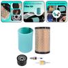Essential 5 Piece Maintenance Kit for Lawn Mowers Air Filter Oil Filter Pre Filter for Optimal Engine Performance