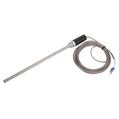 M12 Probe Type Thermocouple K Type Stainless Steel Temperature Sensor Temperature Probe4m