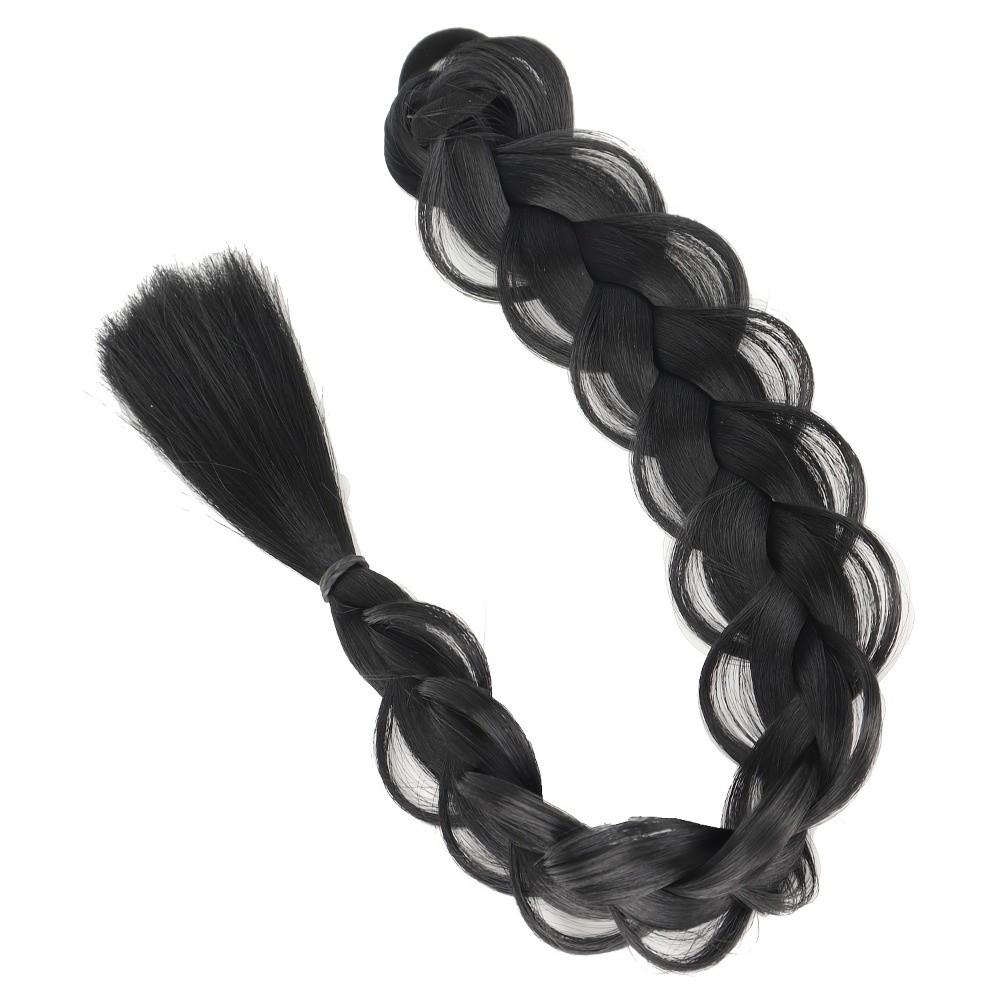 Elastic Band Handmade Braids Pony Tails Hair Band Twist Braid Hairpiece  Daily Use