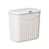 Kitchen Compost Bin with Lid Wall Mounted Garbage Can Bathroom Kitchen Waste Basket Bin