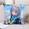 Cushion Cover  Blue Archive Couple Pillow Pillowcases  Decorative Pillowcase  Covers for Bed Pillows Pilow Cases