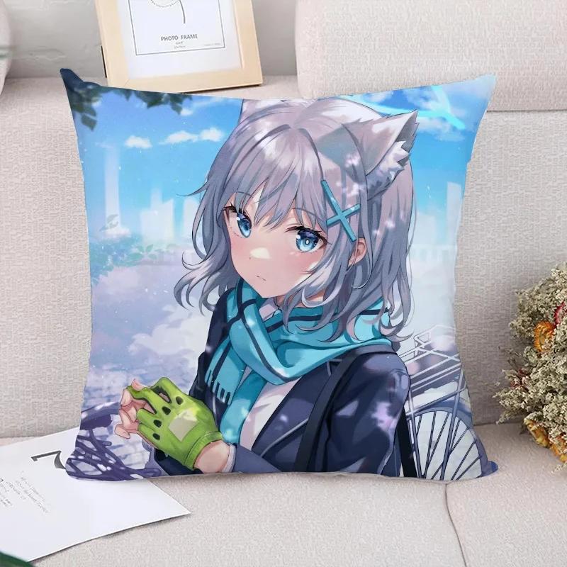 Cushion Cover  Blue Archive Couple Pillow Pillowcases  Decorative Pillowcase  Covers for Bed Pillows Pilow Cases