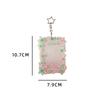 Transparent Star ID Card Holder Cute Girl Photo Card Sleeve Multiuse 3 Inch Card Display Bag Accessory