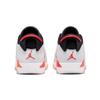 Air Jordan 6 Retro Low PS Atmosphere Kids Sneakers White Infrared-23 Black DV3528-102