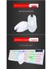Waterproof Rainbow Backlit Gaming Keyboard & Mouse Set for Home or Office
