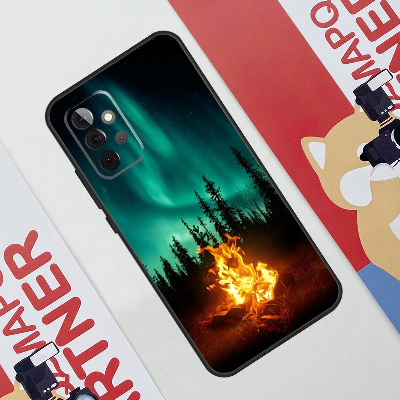 Чехол Northern Lights Funda для Samsung Galaxy A14 A24 A34 A54 A51 A71 A13 A23 A33 A53 A12 A22 A32 A42 A52 Samsung A11
