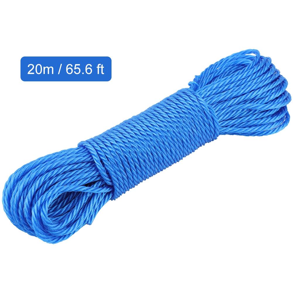 20m Nylon Rope Lines Cord Clothesline Garden Camping Outdoors