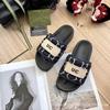 20 New Slippers Women's Summer Wear Thick Bottom Printing Embroidered Letters Large Size Casual Cool Slippers