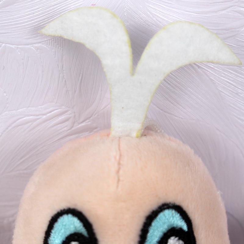 Adorable Anime Cartoon Small White Pig Brownie Buba Booba Plush Stuffed Toy For Kids