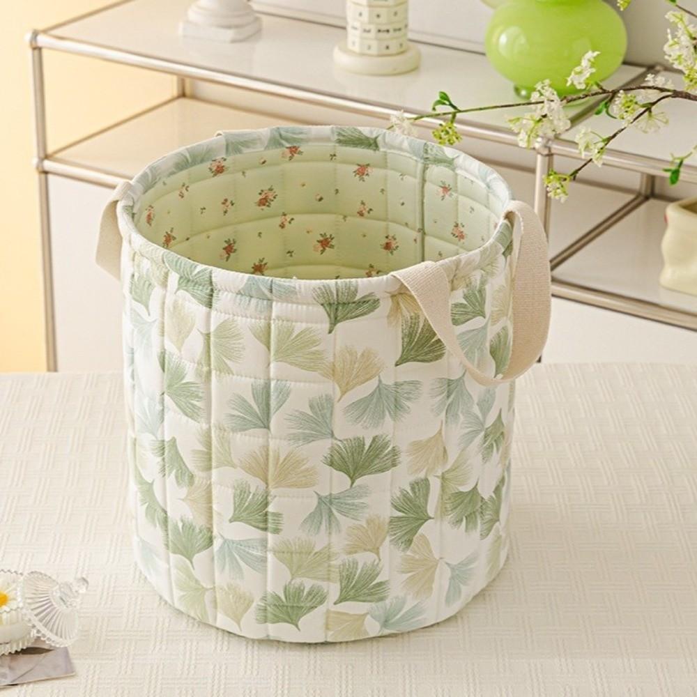 Mit Griff Aufbewahrungsbox Faltbar Floral Make-up Toilettenartikel Organizer Kleinkramkorb Haus Zimmer