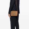 Bally Pennant Classic Logo Pattern Adjustable Shoulder Strap Crossbody Bag Men Bags Caramel-Brown 6305012