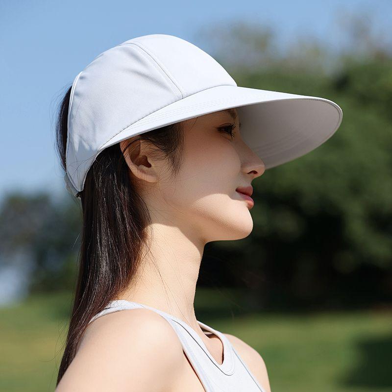 Summer Outdoor Baseball Cap Women's Thin Cap Sun Hat Sports Sun Protection Camping Hat