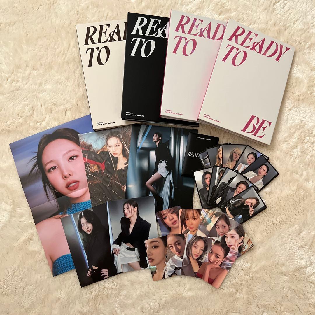 Used TWICE READYtoBE 3 Version Set w/ Photocard