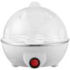 Cuoci uova e vaporiera multifunzione con spegnimento automatico per uova sode, panini al vapore e verdure. Facile funzionamento a un tocco.