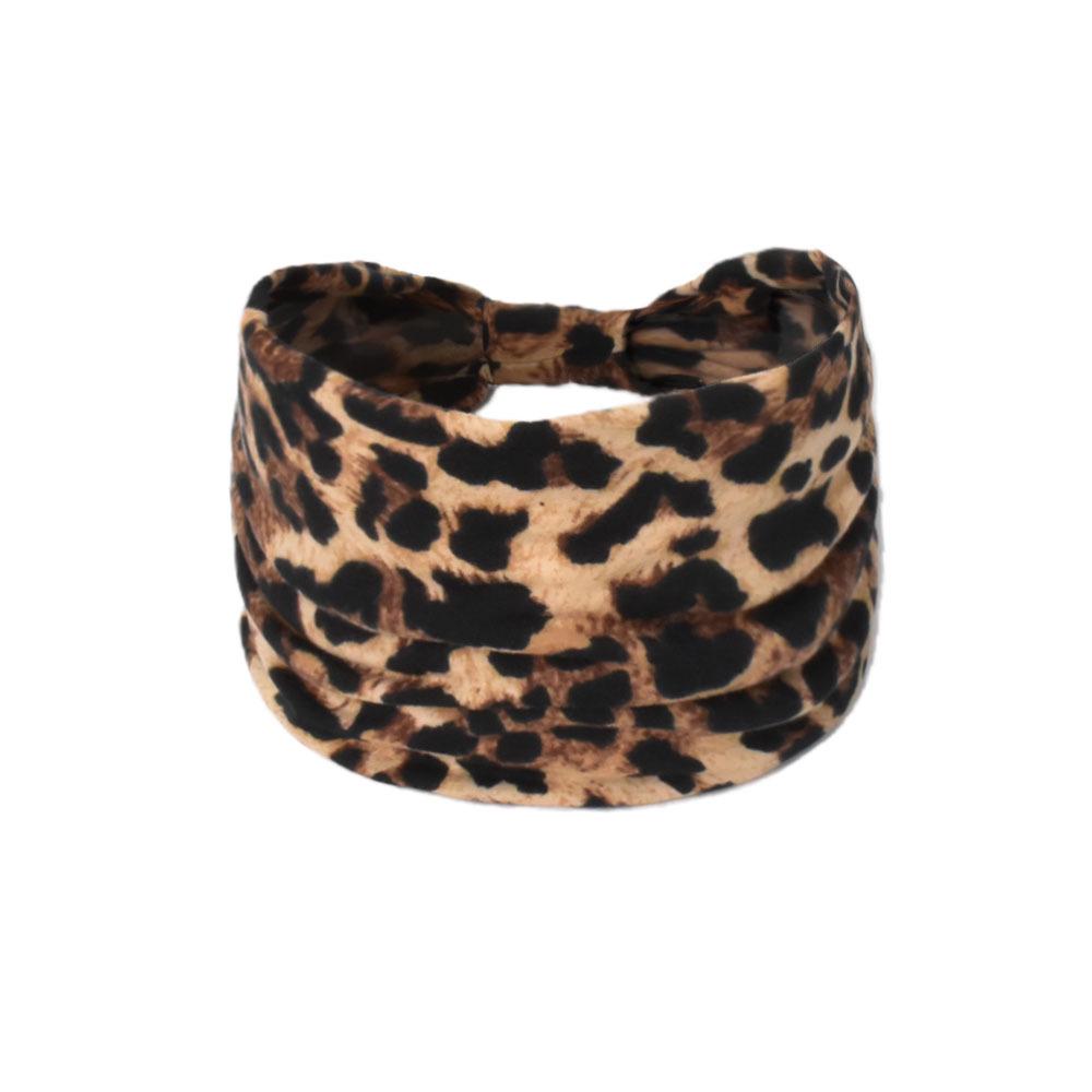 Women's Paisley Sport Yoga Headband - Sweat-Absorbing, Elastic Cotton, Bohemian Style