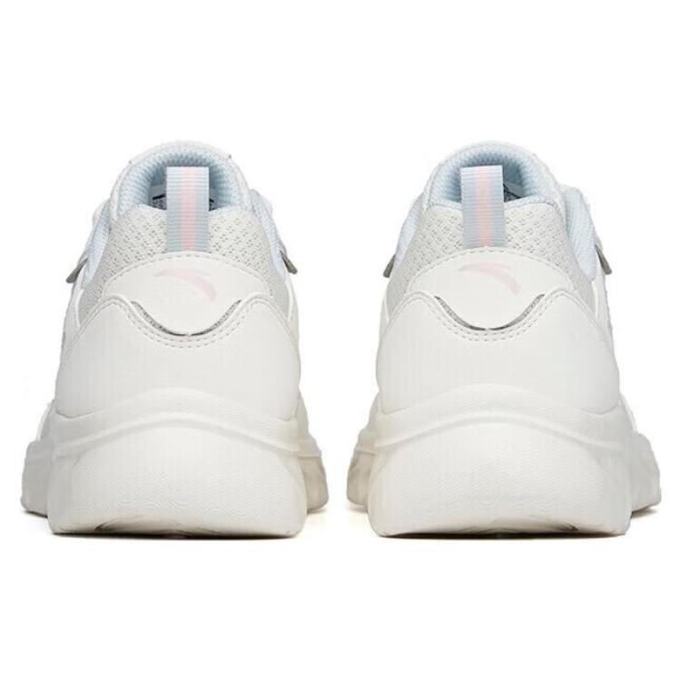 New Anta Cushioning, Slip Resistant, And Abrasion Resistant Low Top Running Shoes Women's White Blue 922225530-10