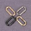 Camping Hiking Accessories Spring Oval Rings Handbags Clips Outdoor Carabiner Bag Belt Buckles