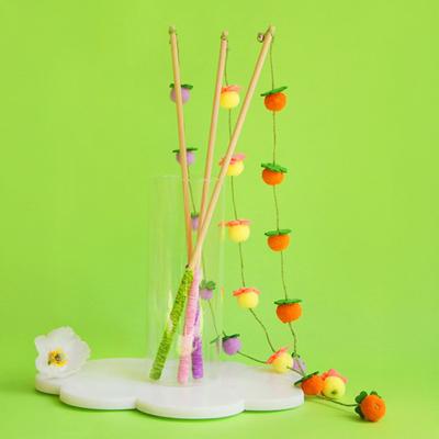 Interactive Cat Wand Toy Cat Teaser Stick String Toy with Furry Plush Balls for Indoor Cats To Play And Exercise