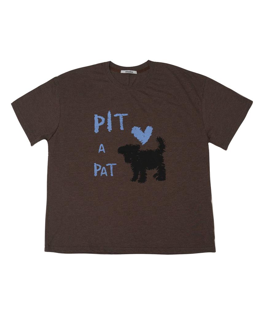 Liendeuko Pit A Pat T-Shirt_Brown