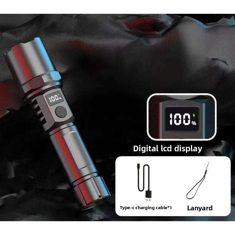 Compact Led Torch With Long Battery Life For Hiking And Night Exploration
