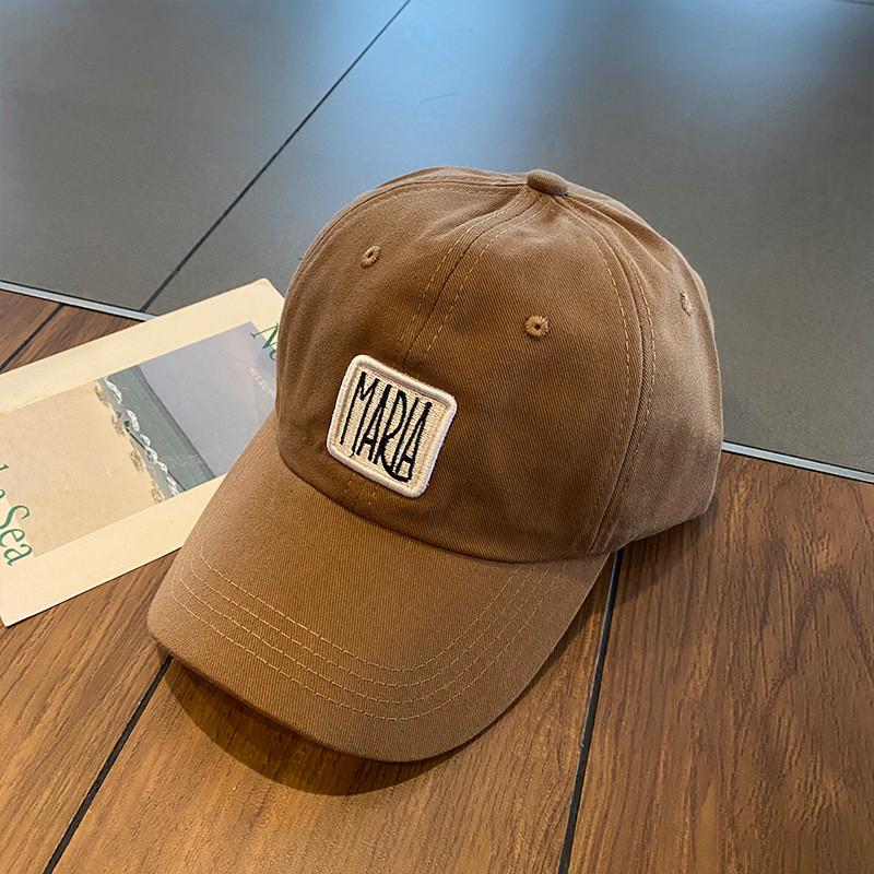 Cap Chic Baseball For Women Trendy Korean Style Ins Small Face Hat Summer Street Fashion Adjustable Fit Cotton Green White Black