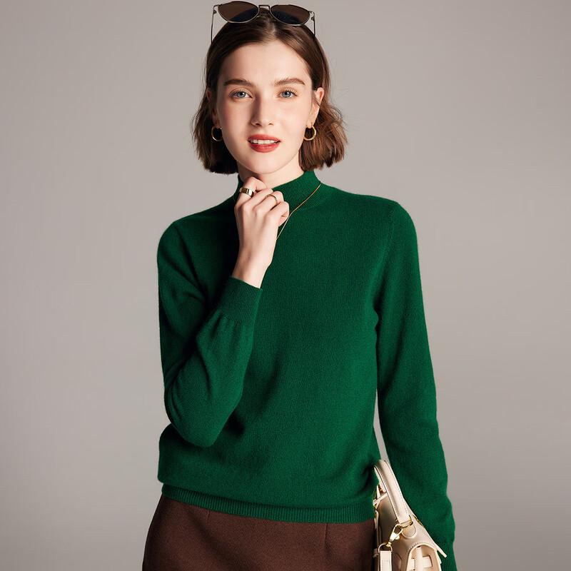 PALUOPO Women's Pure Cashmere Sweater